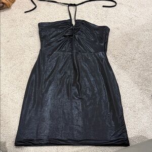 Princess Polly Black halter Dress